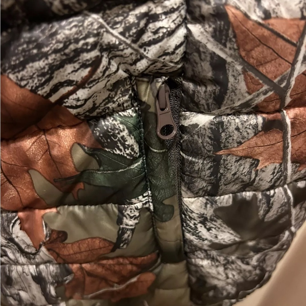 Trail Crest Men’s Highland Timber Camouflage Puffer Vest Size 2XL NWOT - Picture 5 of 14